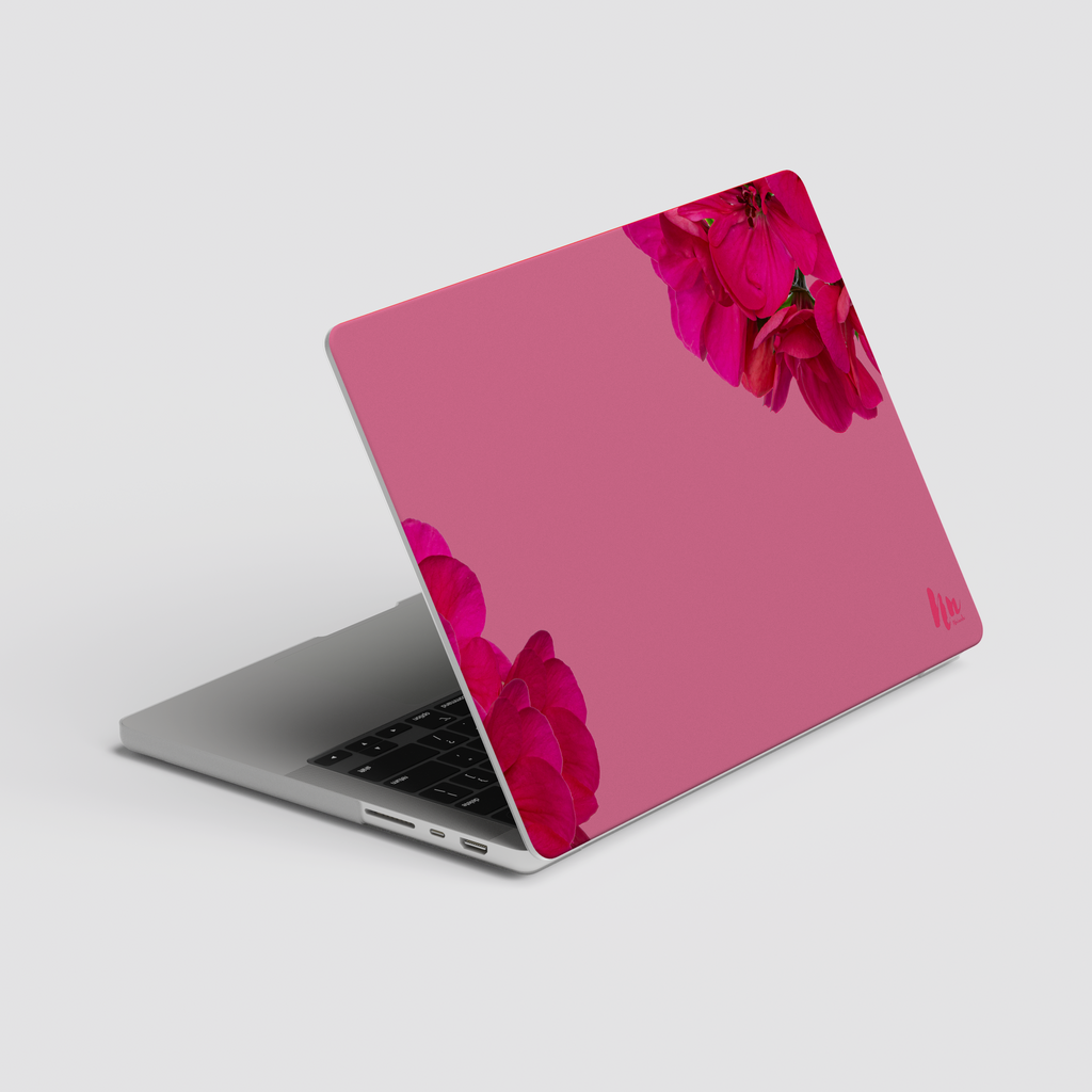 Pink Bloom MacBook Case