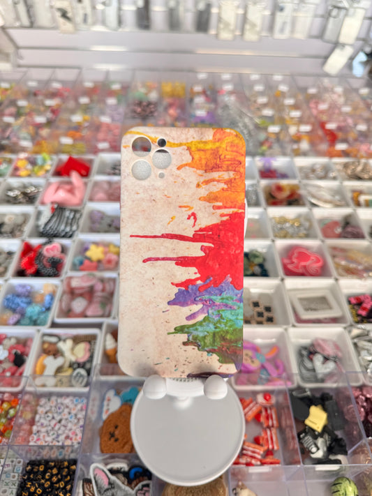 Nude multicolore case for iPhones