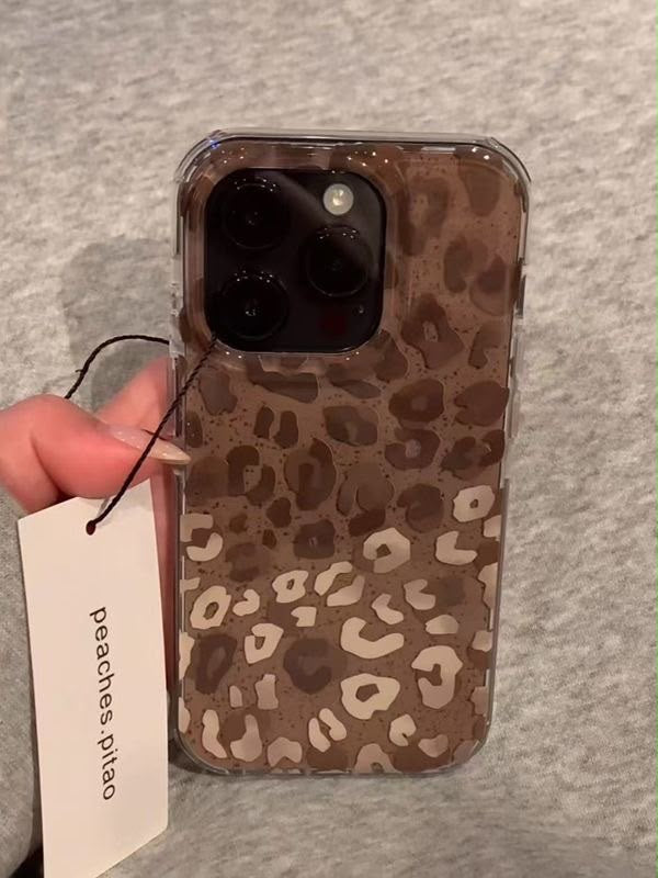 Leopard print case for iPhones