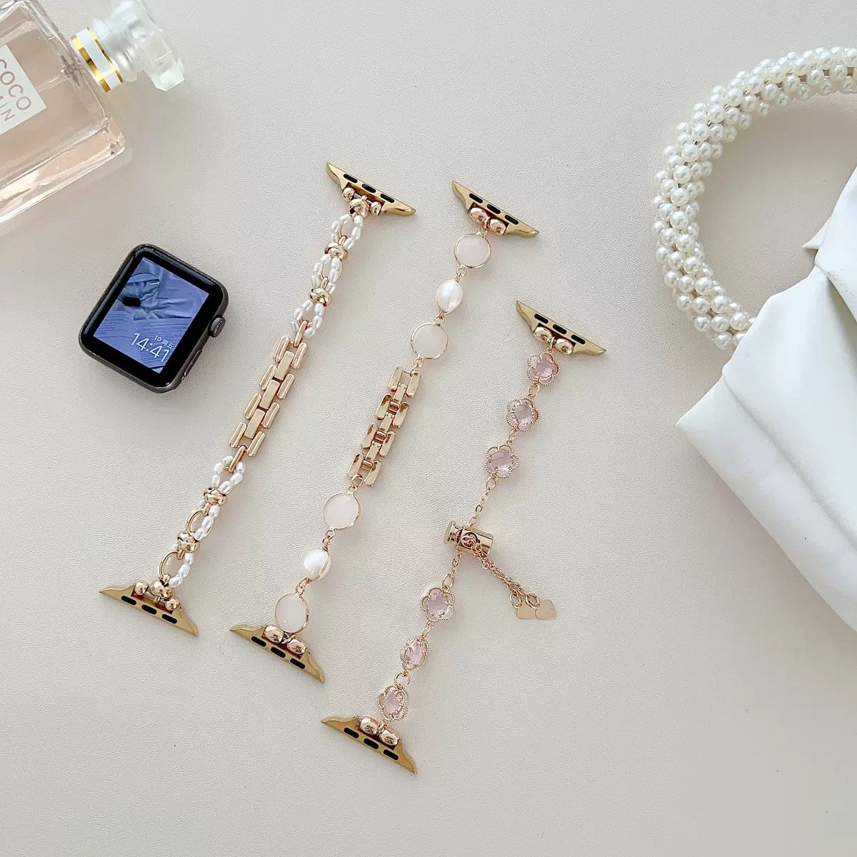 Luxe Chain Apple Watch Band (Gold) 38/40/41/(s10)42mm