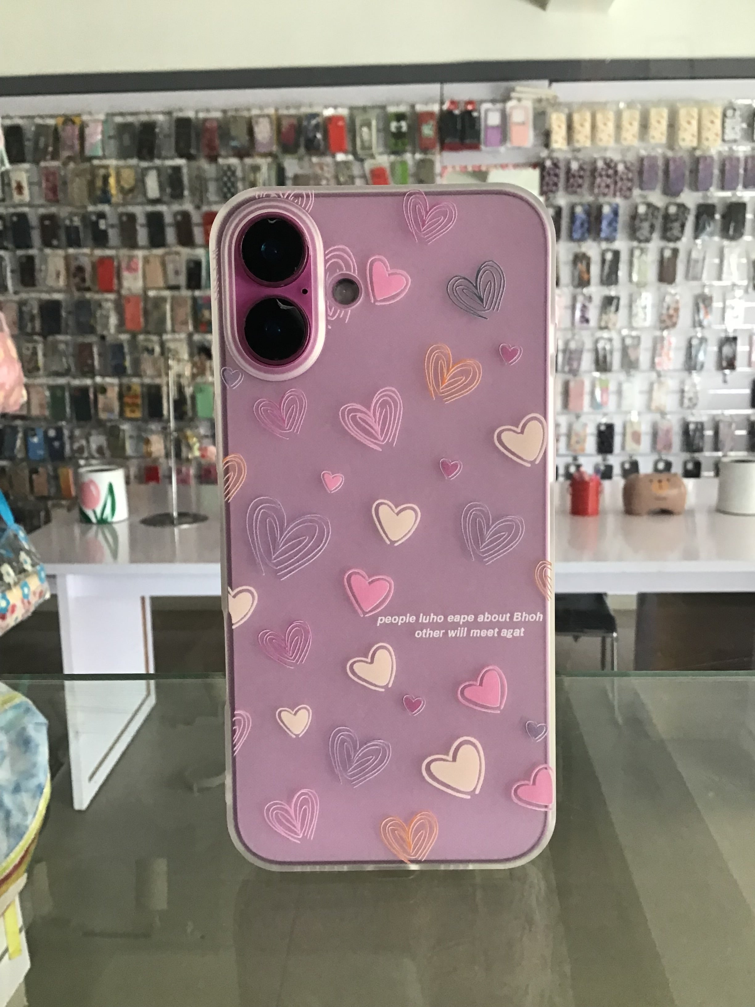 Purple Heart Love Case