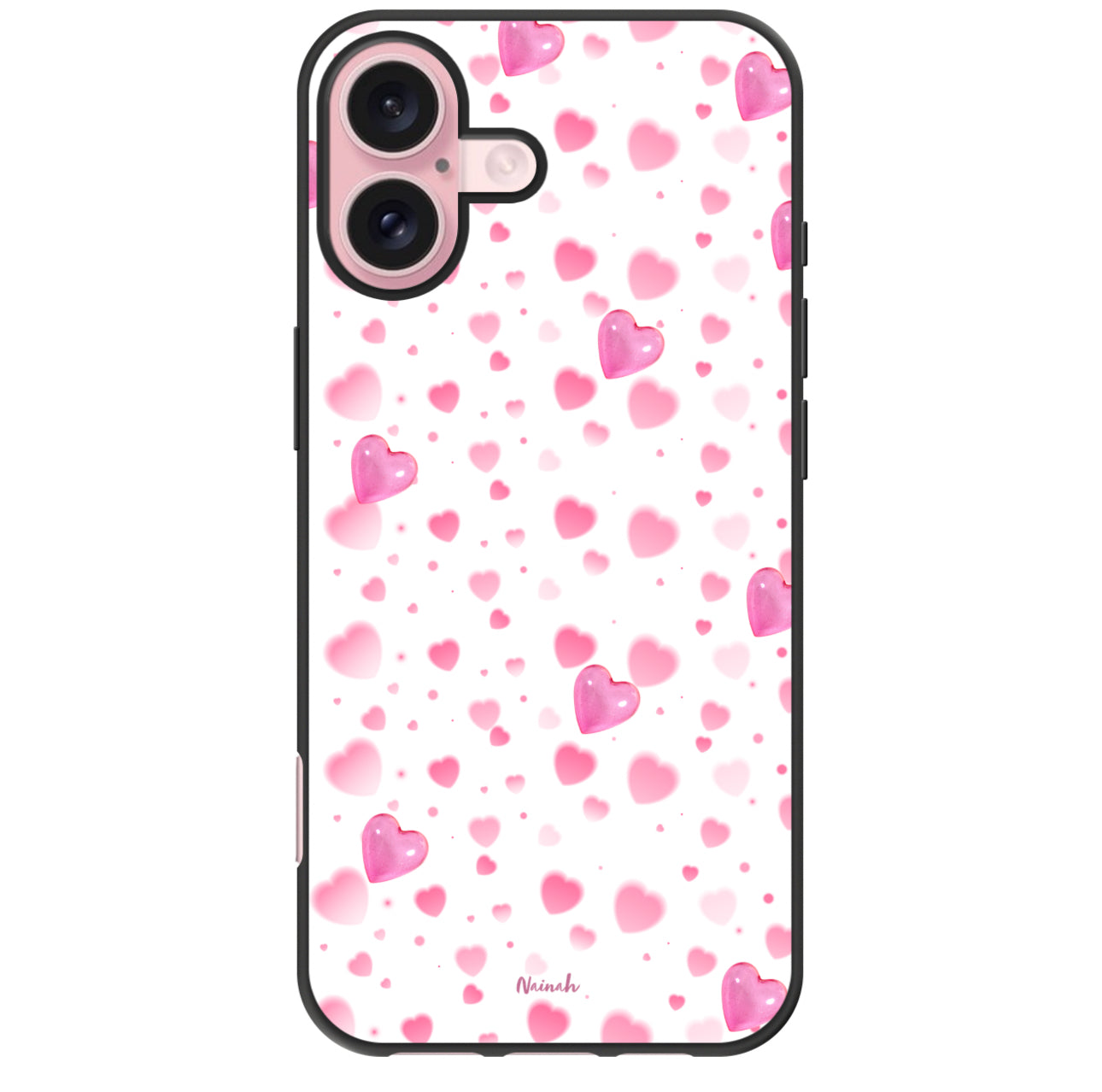 Blush Hearts Case