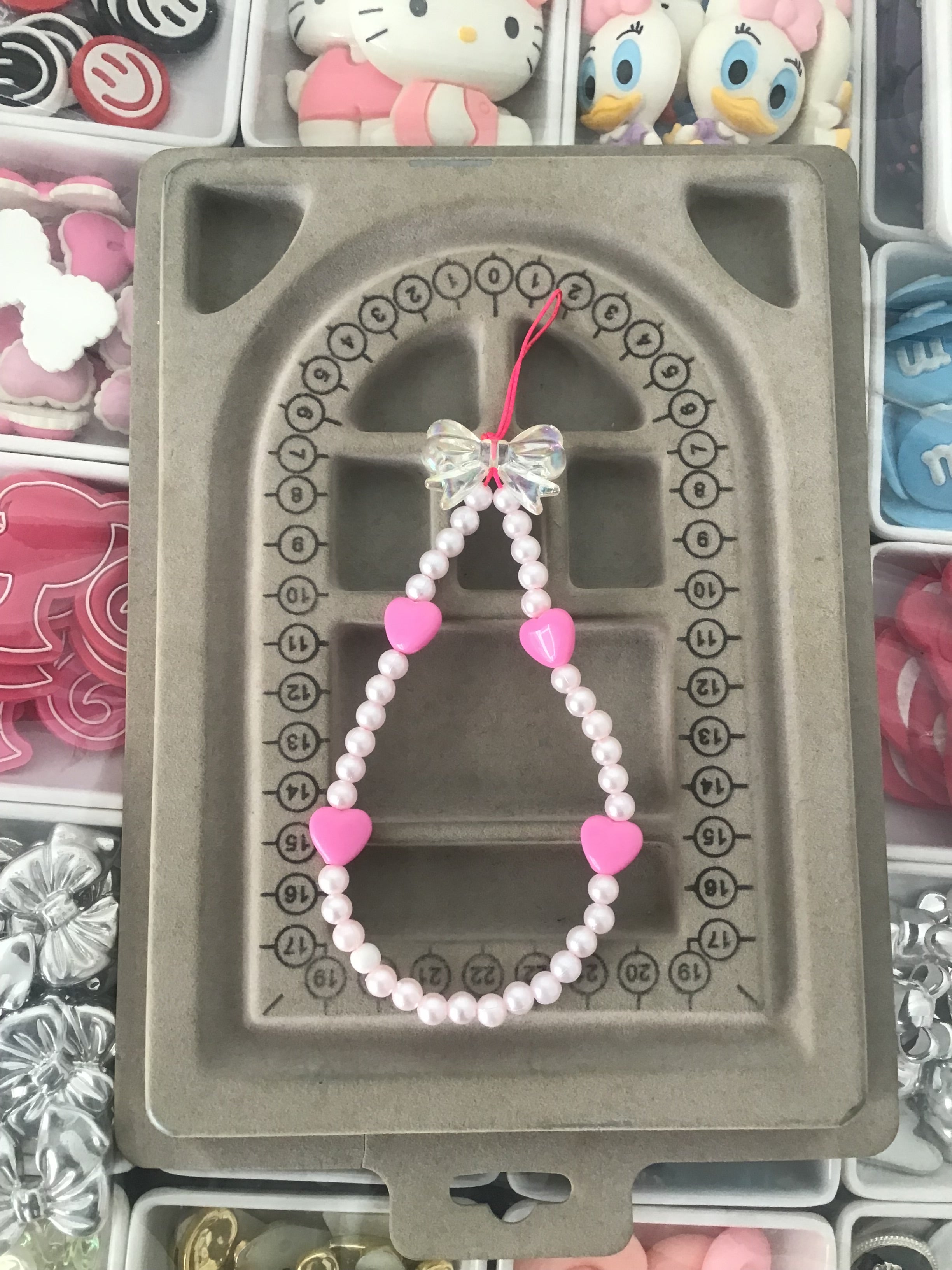 Pink Phone Charm