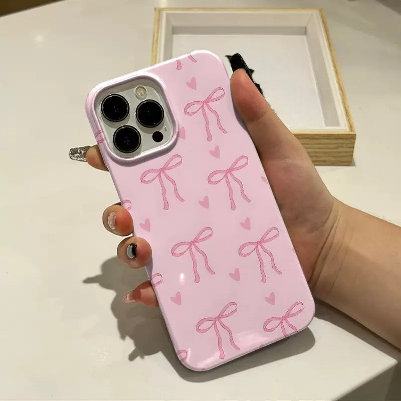Pre-Order Plastic Bow Knot Case for iPhones