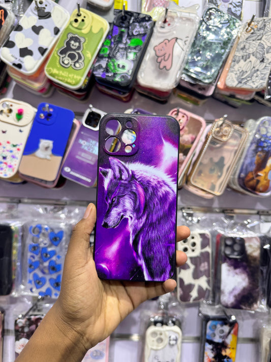 Purple Werewolf Case For IPhones