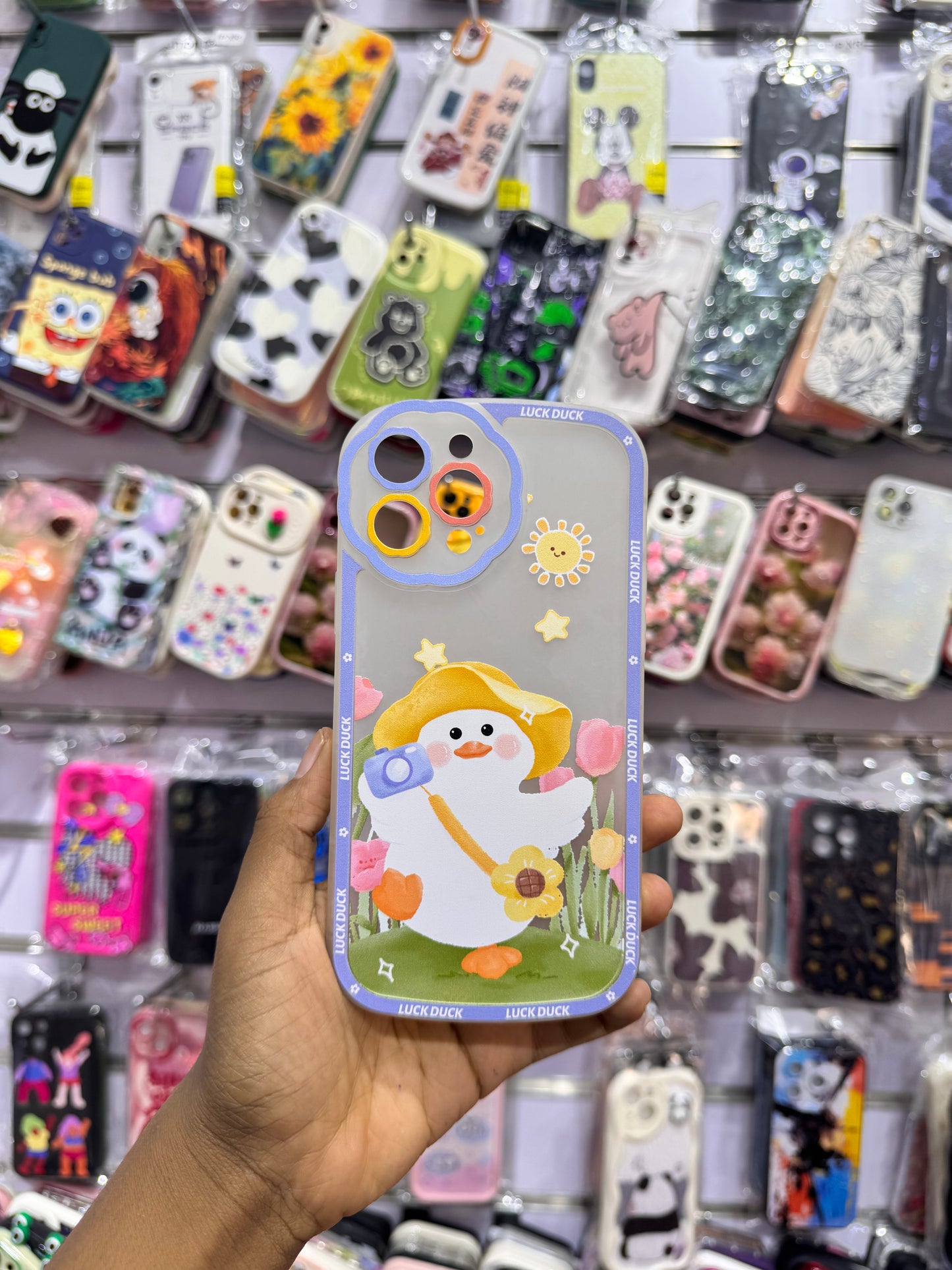 Fancy Luck Duck Case For IPhones