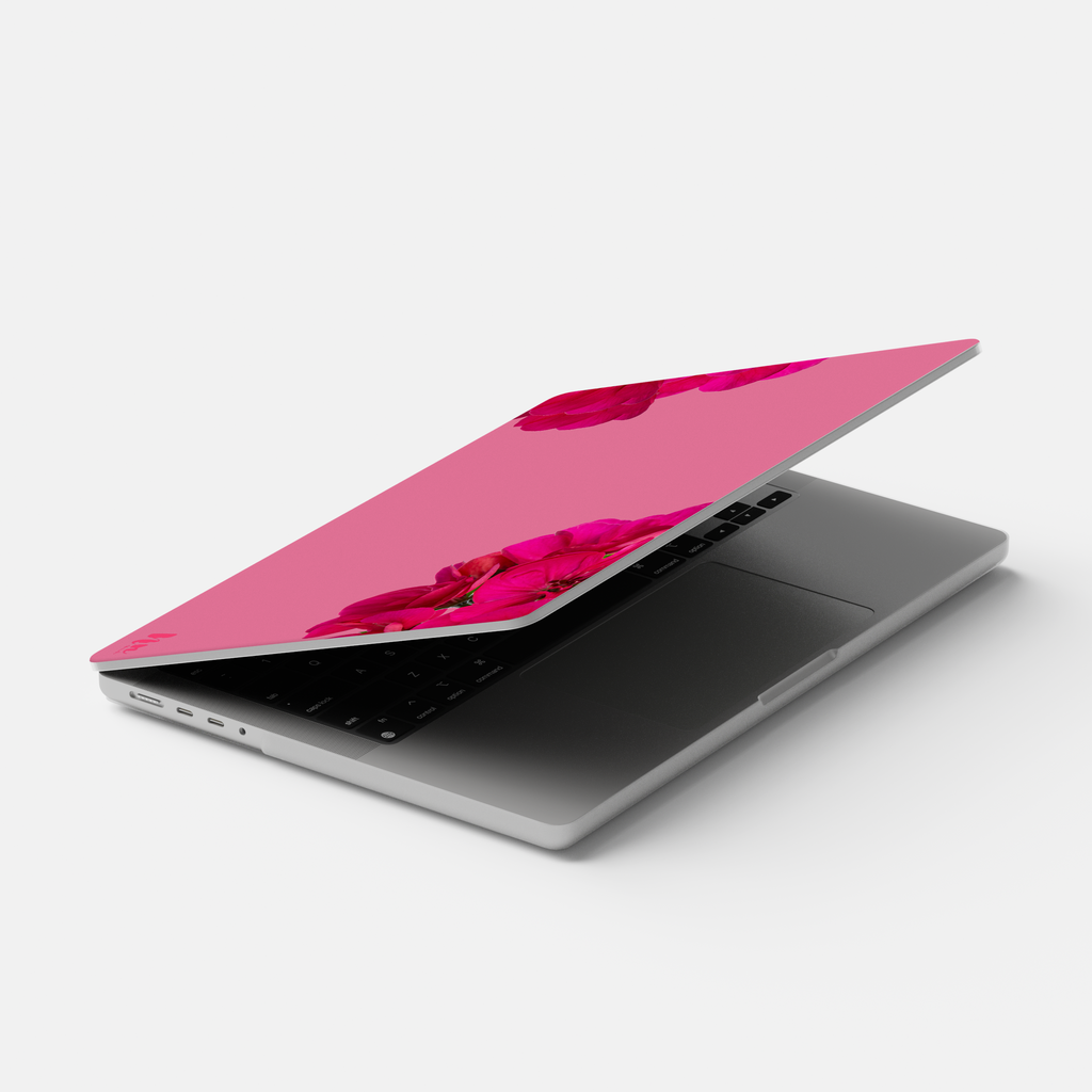 Pink Bloom MacBook Case