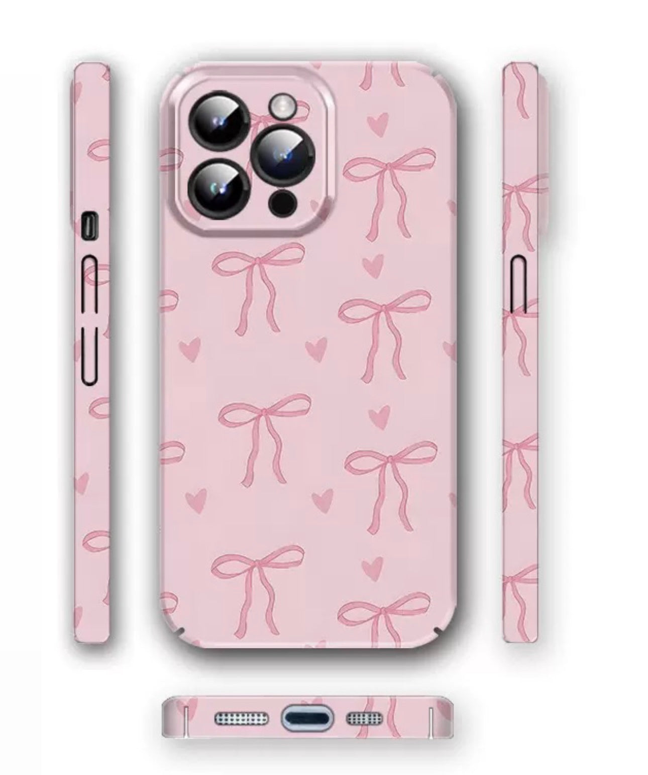 Pre-Order Plastic Bow Knot Case for iPhones