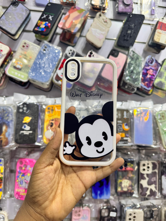 White mickey M Case For IPhone