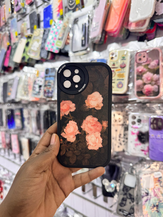 Peach rose case for iPhones