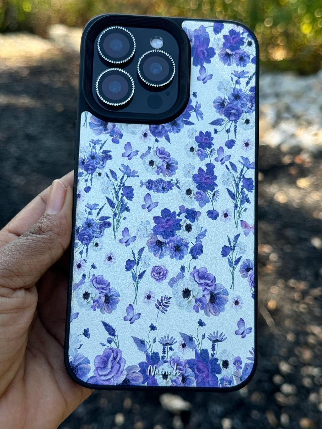 Purple Garden iPhone Case