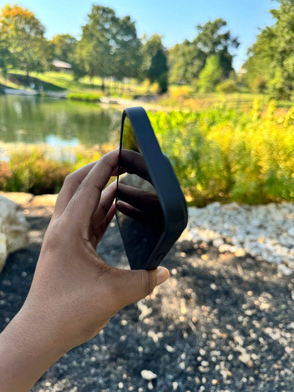 Purple Garden iPhone Case