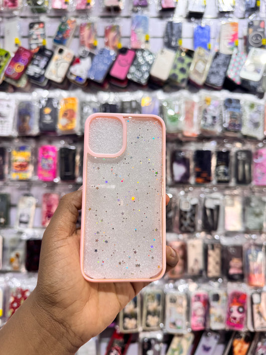 Pink Glitter Case For IPhones