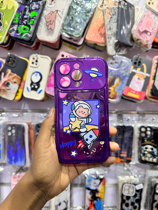 Purple Space Case For IPhones
