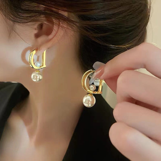 D luxury Pear Earring