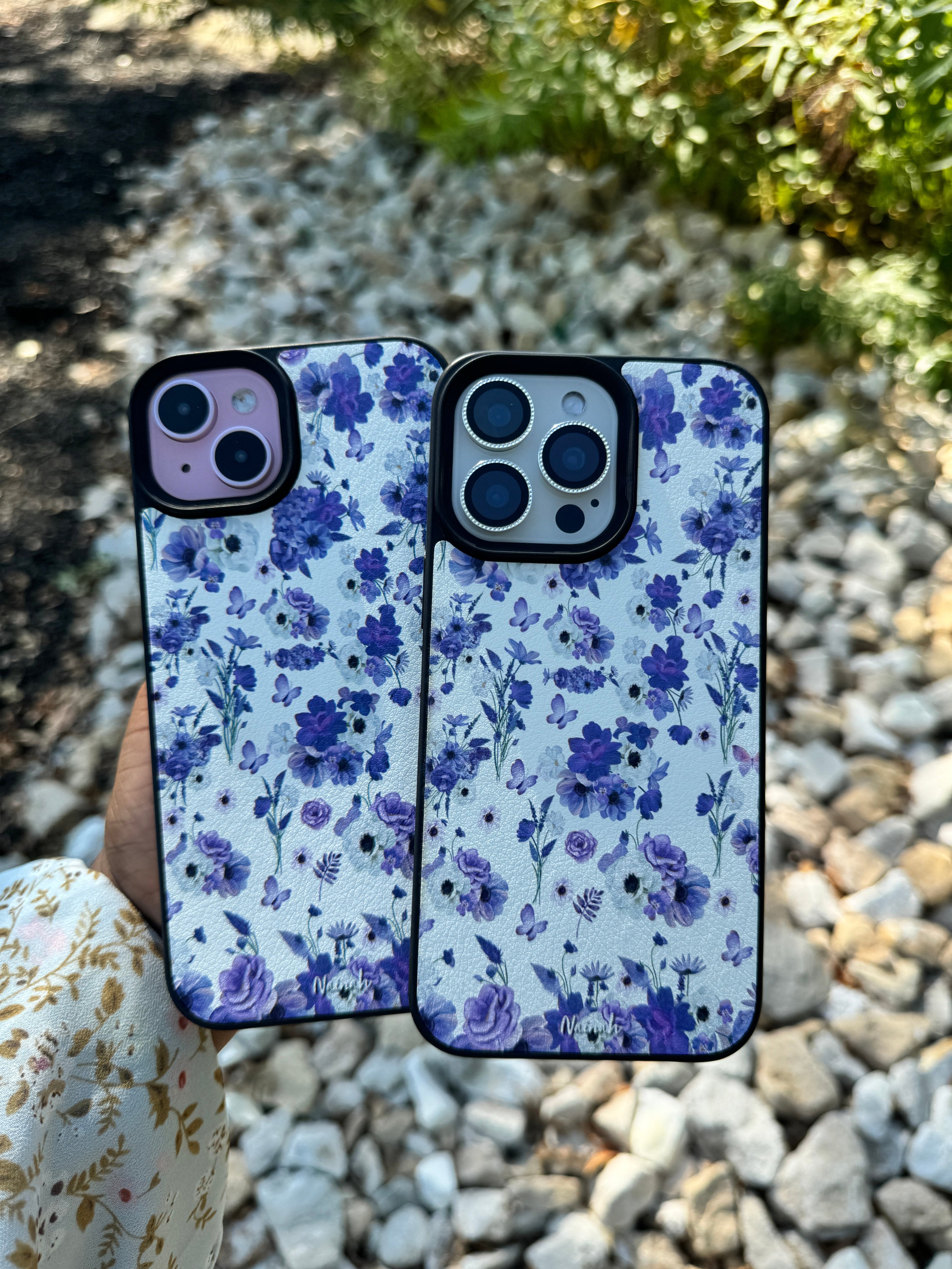 Purple Garden iPhone Case