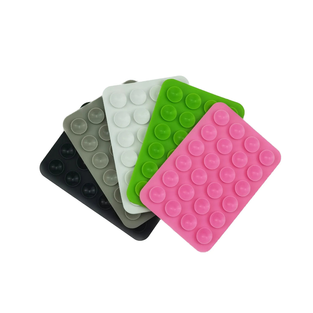 Silicone Suction Cup Phone Holder Adhesive Non-Slip Mount For Mirror Wall Cell Phone Case