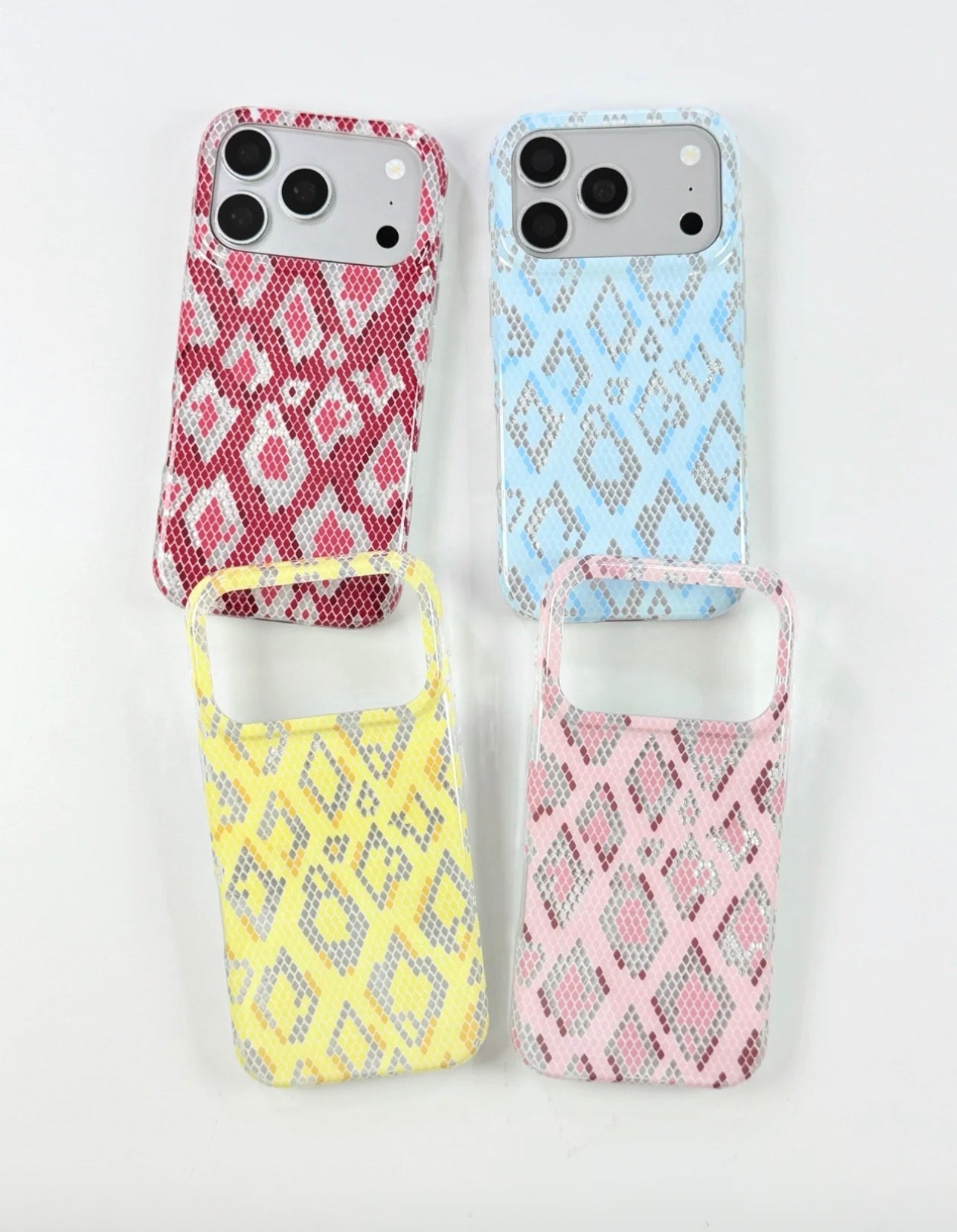 Luxury Python Pattern Phone Case