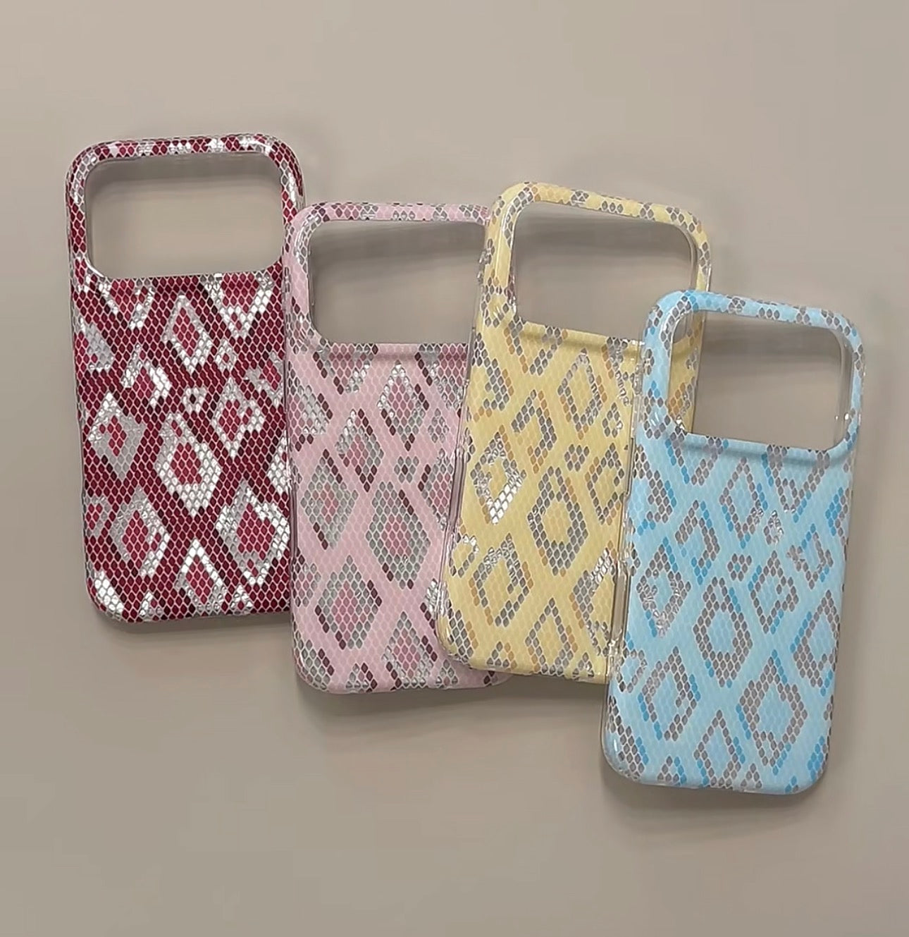 Luxury Python Pattern Phone Case
