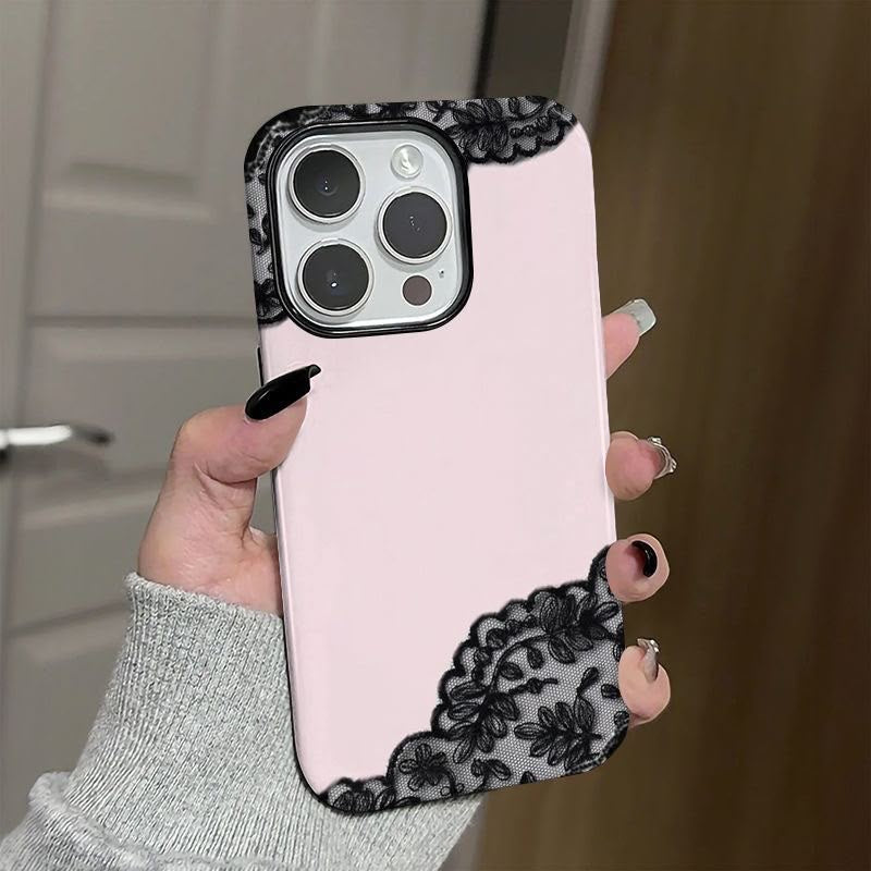 Printed lace case for iPhones