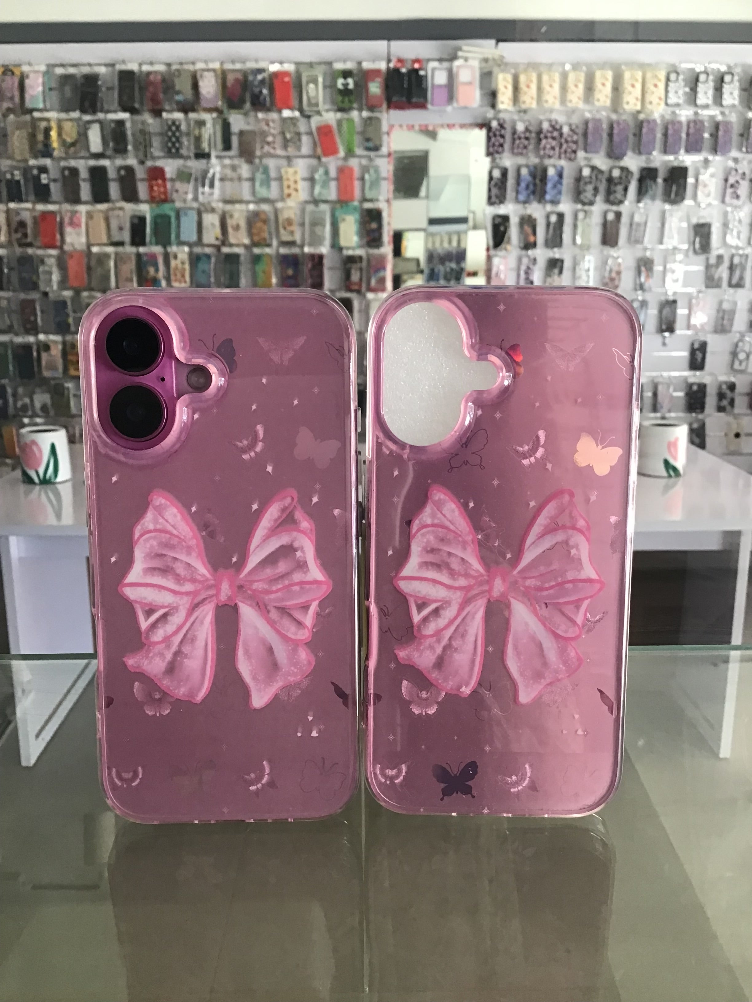 Big Pink Bow Case