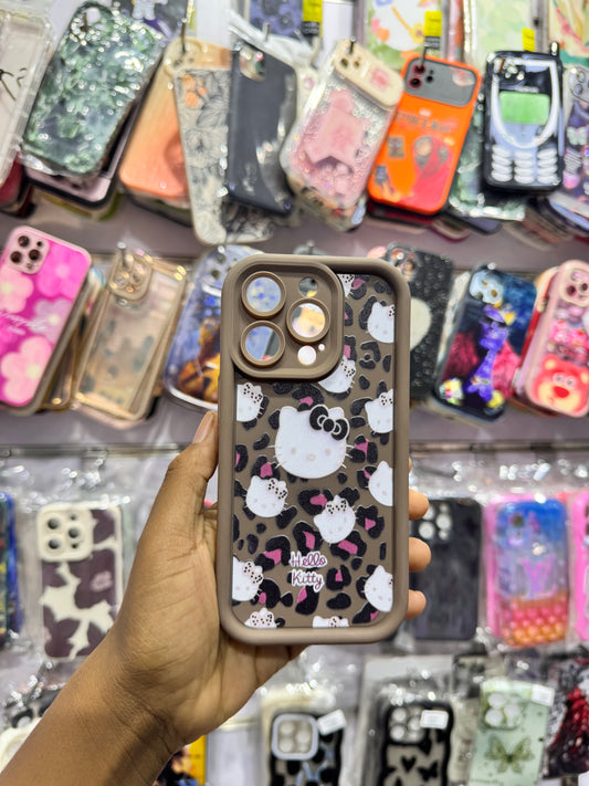 Hello Kitty Brown Case For IPhones