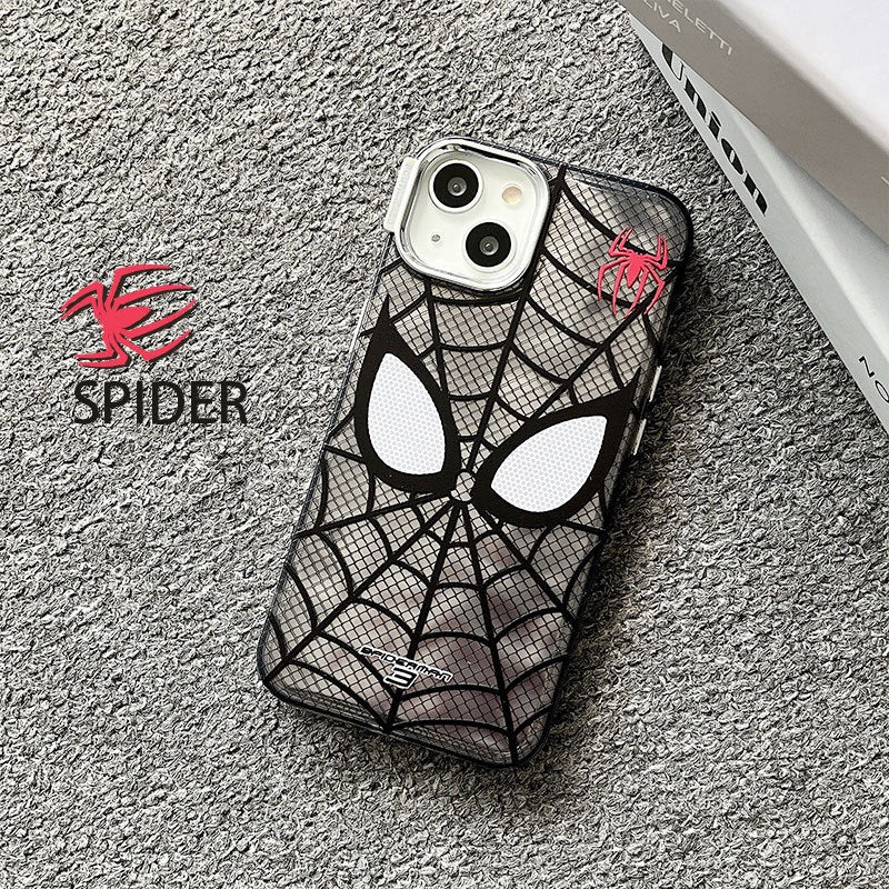 Shiny Spider Web Case for iPhones