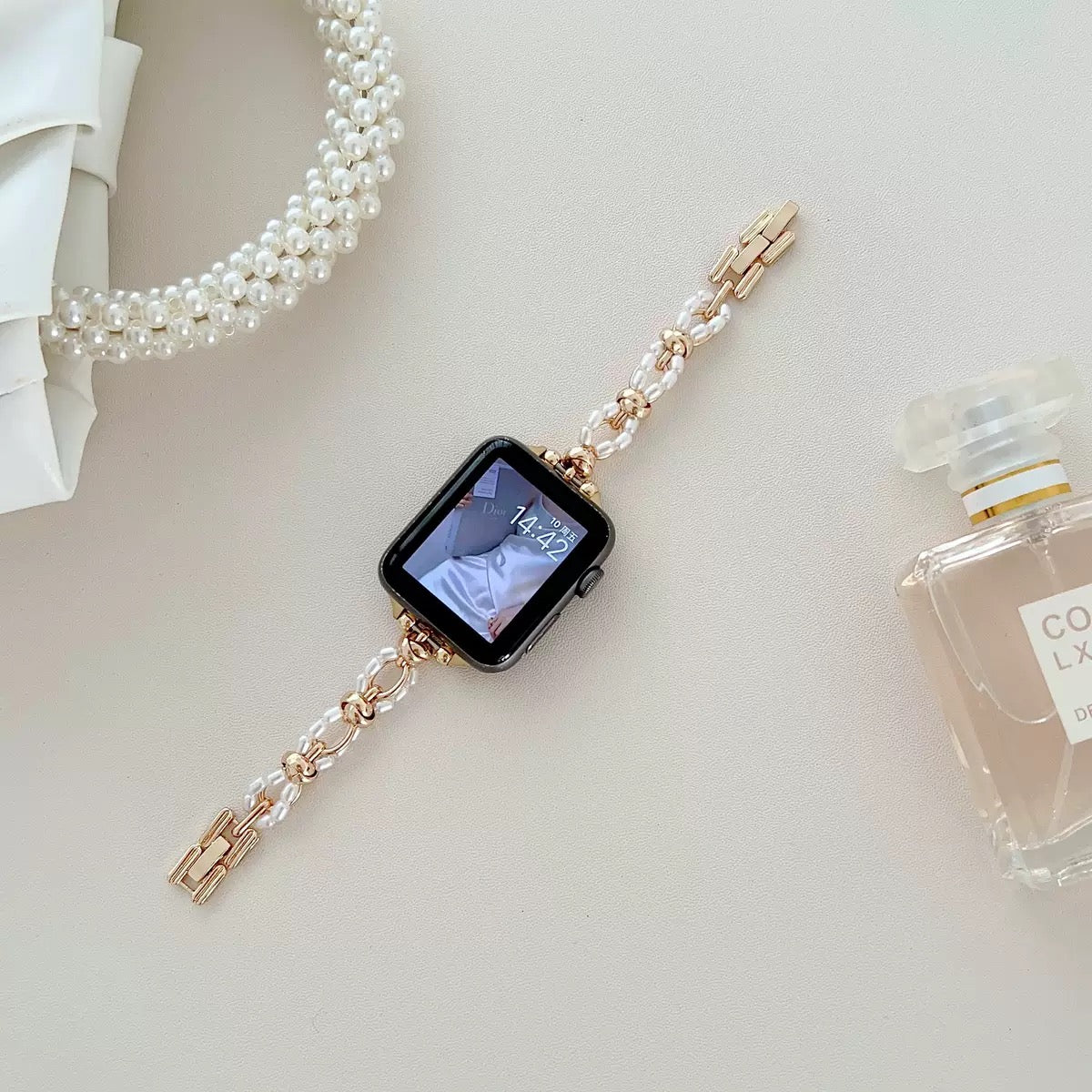 Luxe Chain Apple Watch Band (Gold) 38/40/41/(s10)42mm