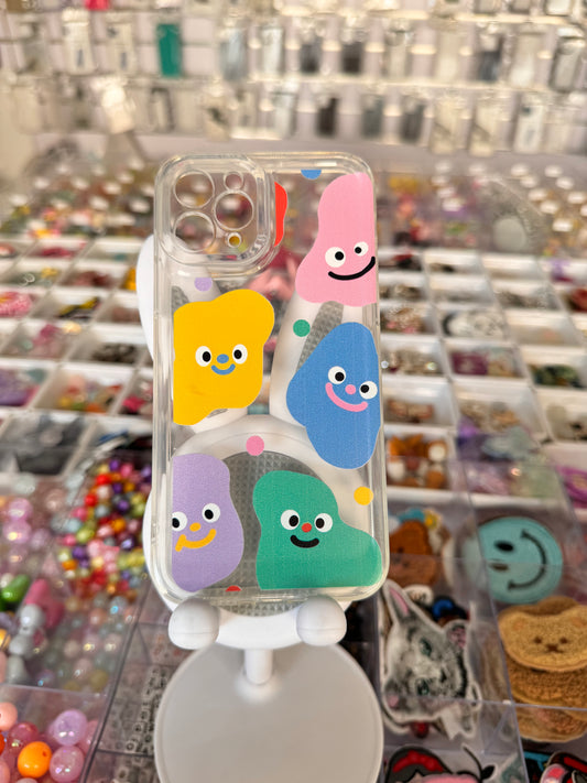 Colorful clay case for iPhones