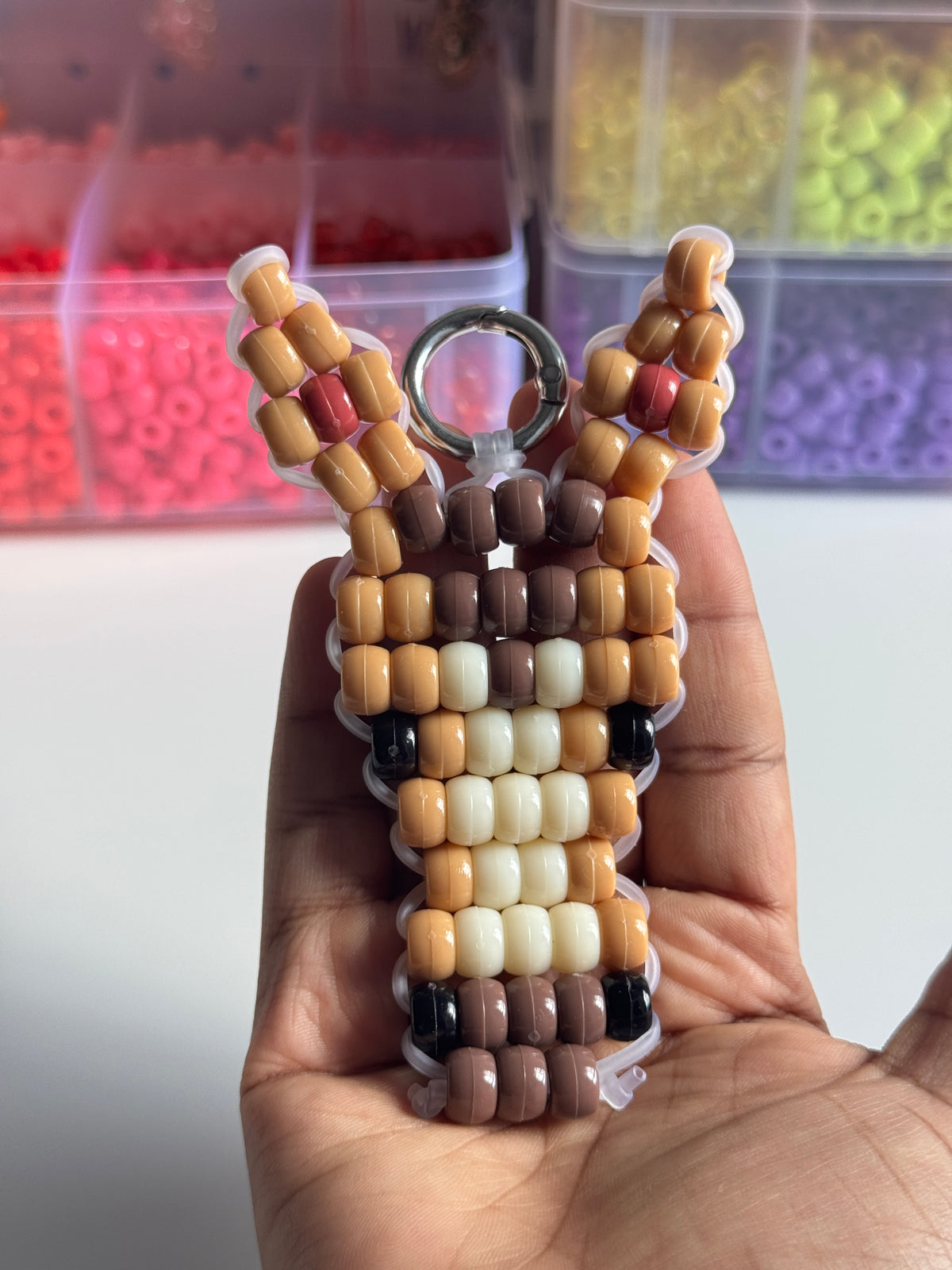 Pony Bead Horse Bagcharm