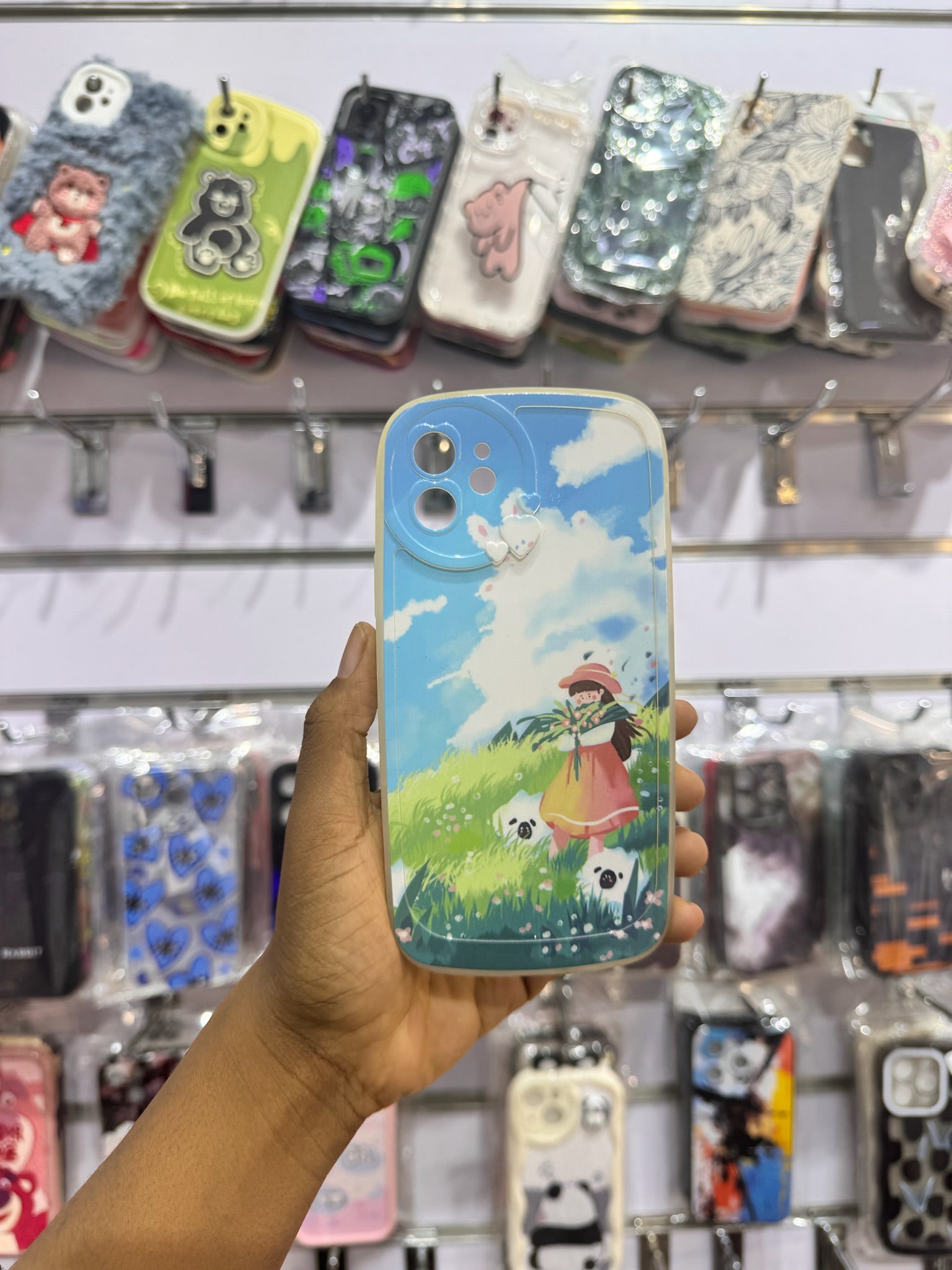 Garden Girl  Case For IPhones