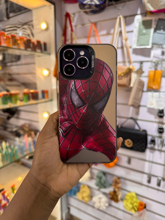 Red Spiderman Case for iPhones