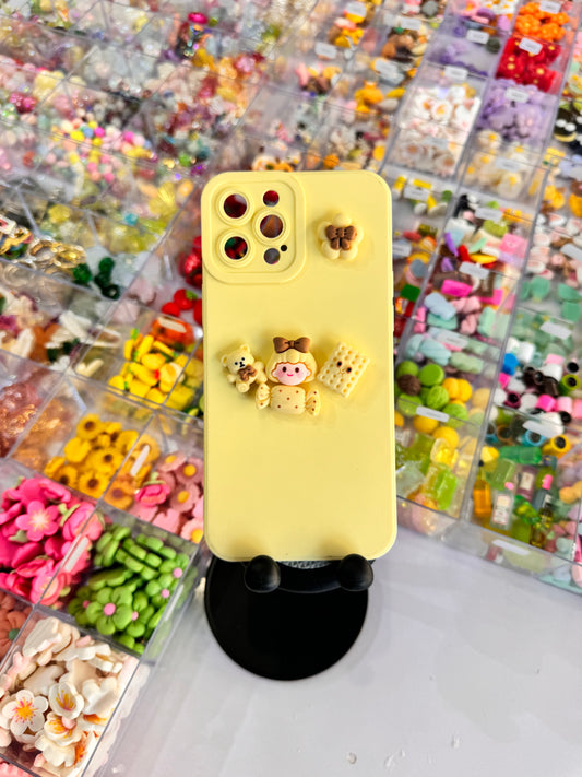 Yellow Charms  Case For IPhones