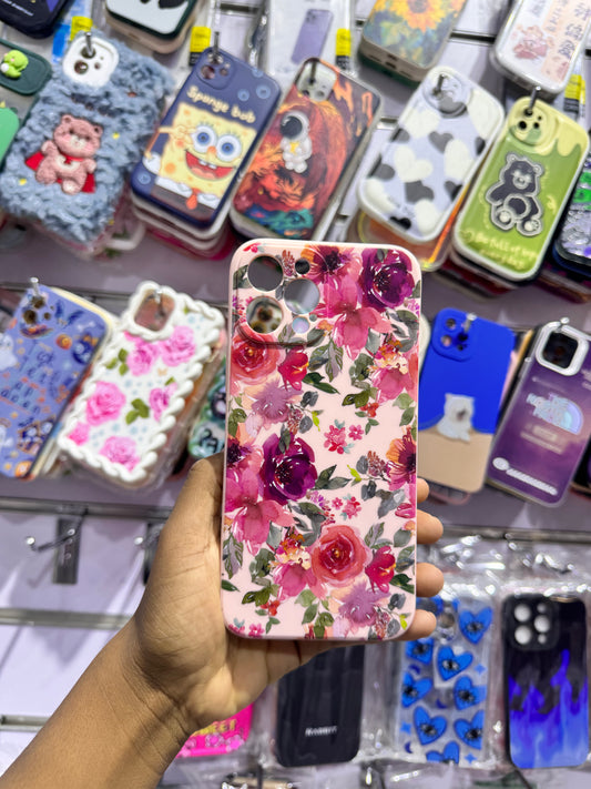 Pink roses Case For IPhones