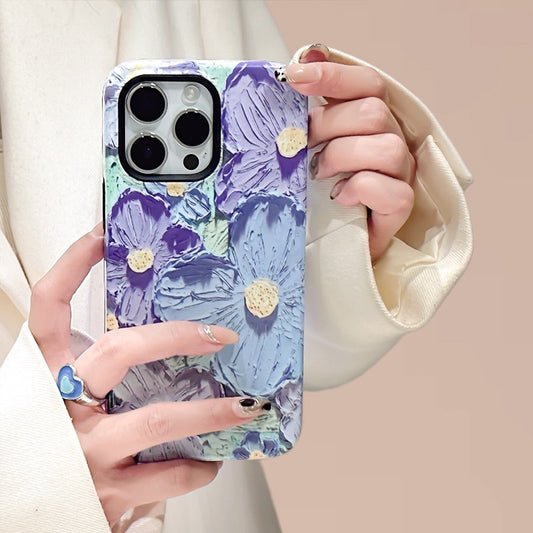 Floral blue Protection Case for iPhones