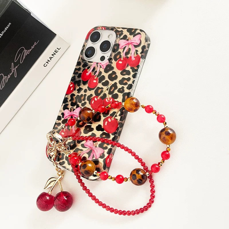 Floral Crystal Case For iPhones