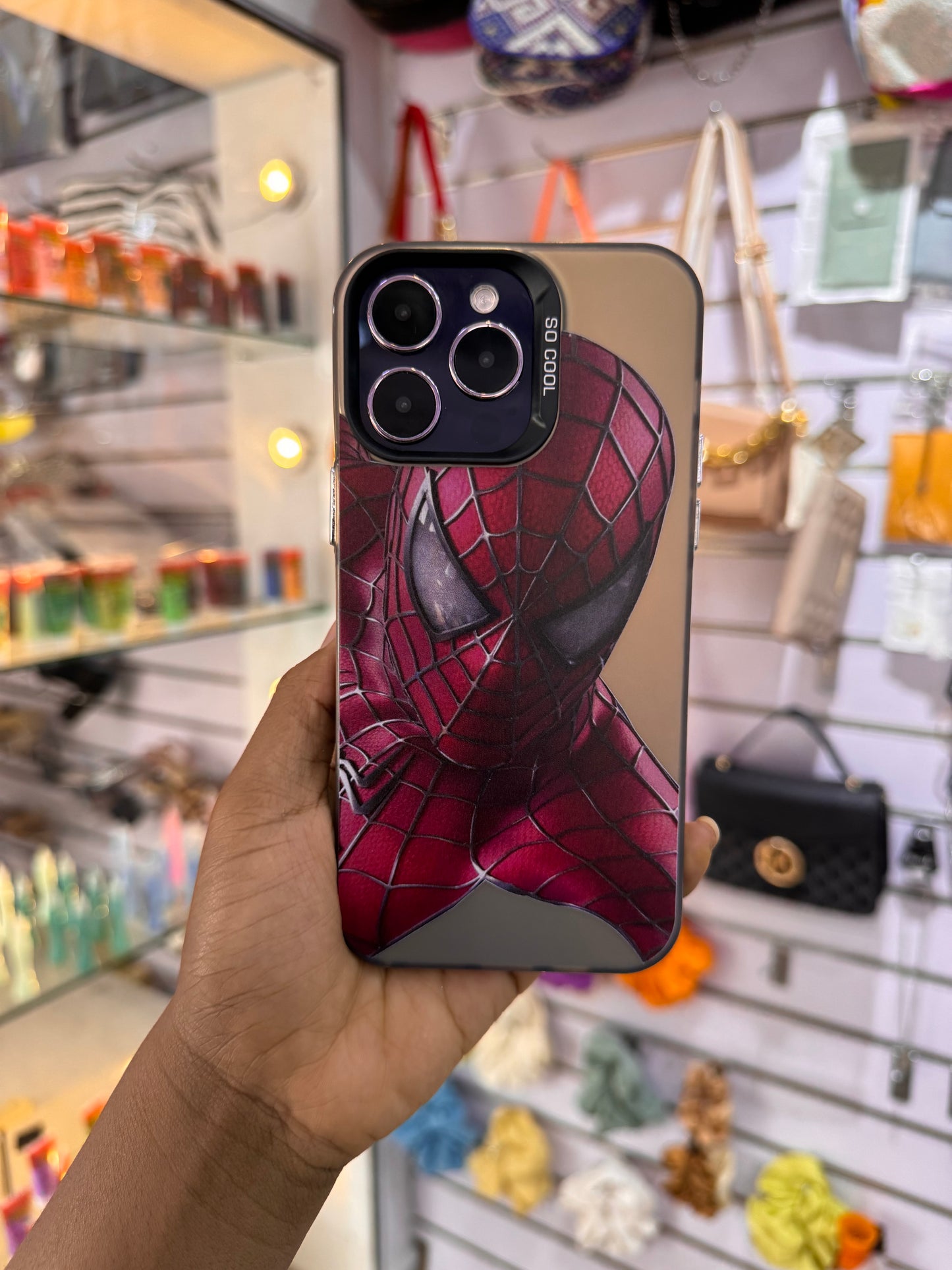 Red Spiderman Case for iPhones