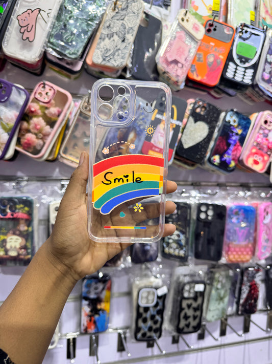 Smile Rainbow Case For IPhones