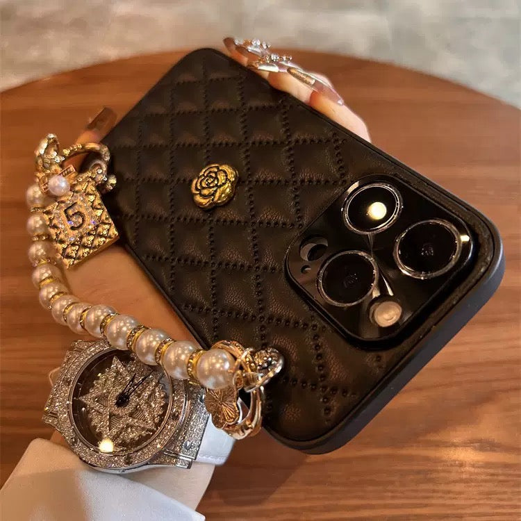 Pearl Bracelet Case for iPhones