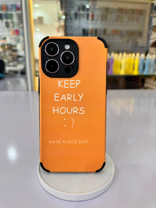 Keep Early Hours Case for iPhone