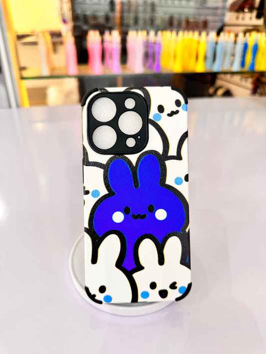 Cute blue bunny tommy case for iPhones