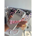 Personalized Pink Bow Phone Charm