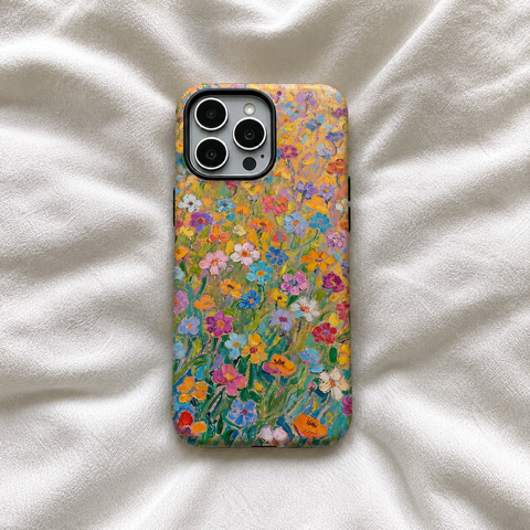 Colorful floral case for iPhones