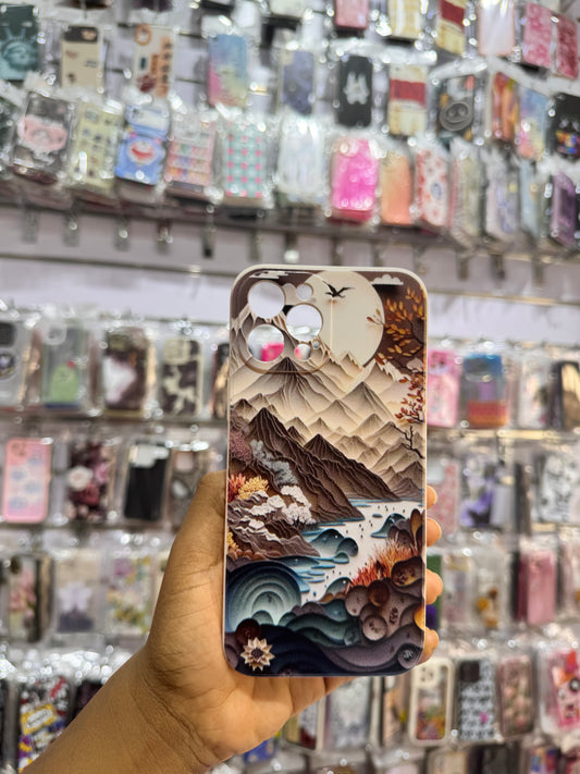 Beautiful mountain Case For IPhones