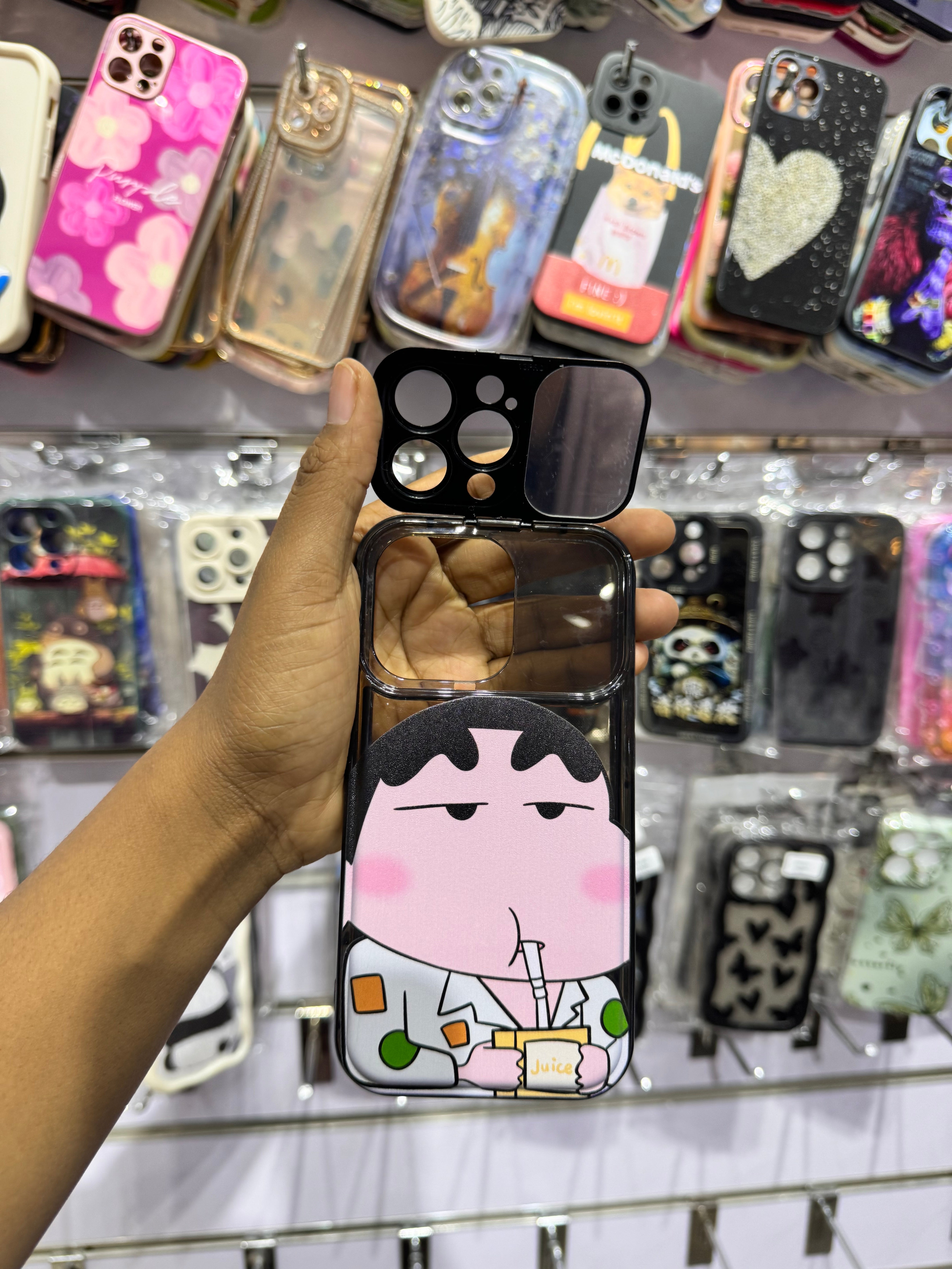 Juice straw Mirror Case For IPhone