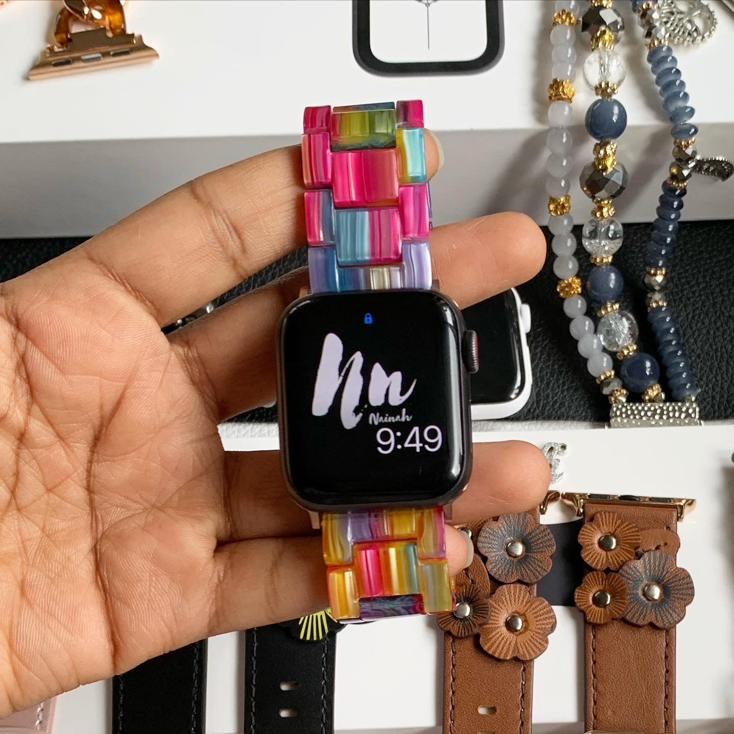 Multi Color Resin Loop for Smart Watch