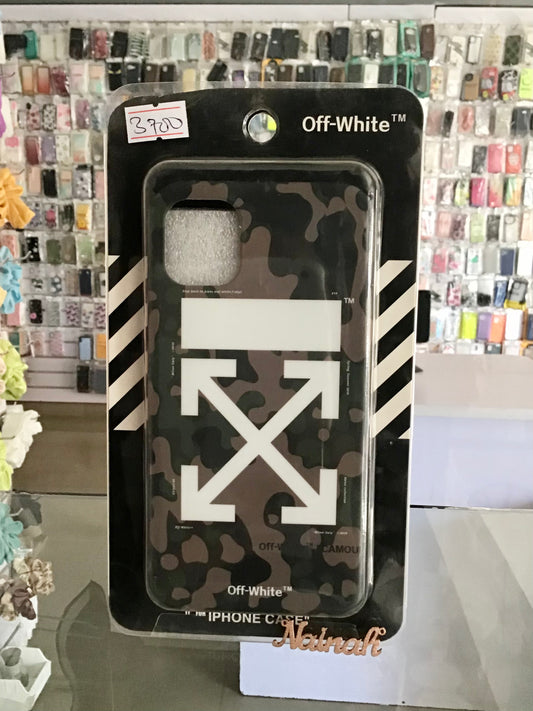 Camouflage Off-white Case For iPhone