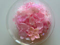 Pink Floral & Butterfly Acrylic Bead