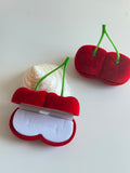Cherry velvet Jewelry Box