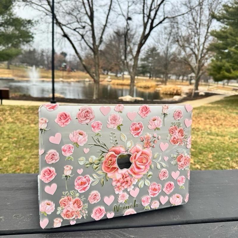 Flower Bloom MacBook Case - Protective Cover for MacBook Air and Pro